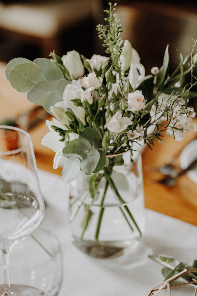 Tischdekoration Hochzeit Floristik
